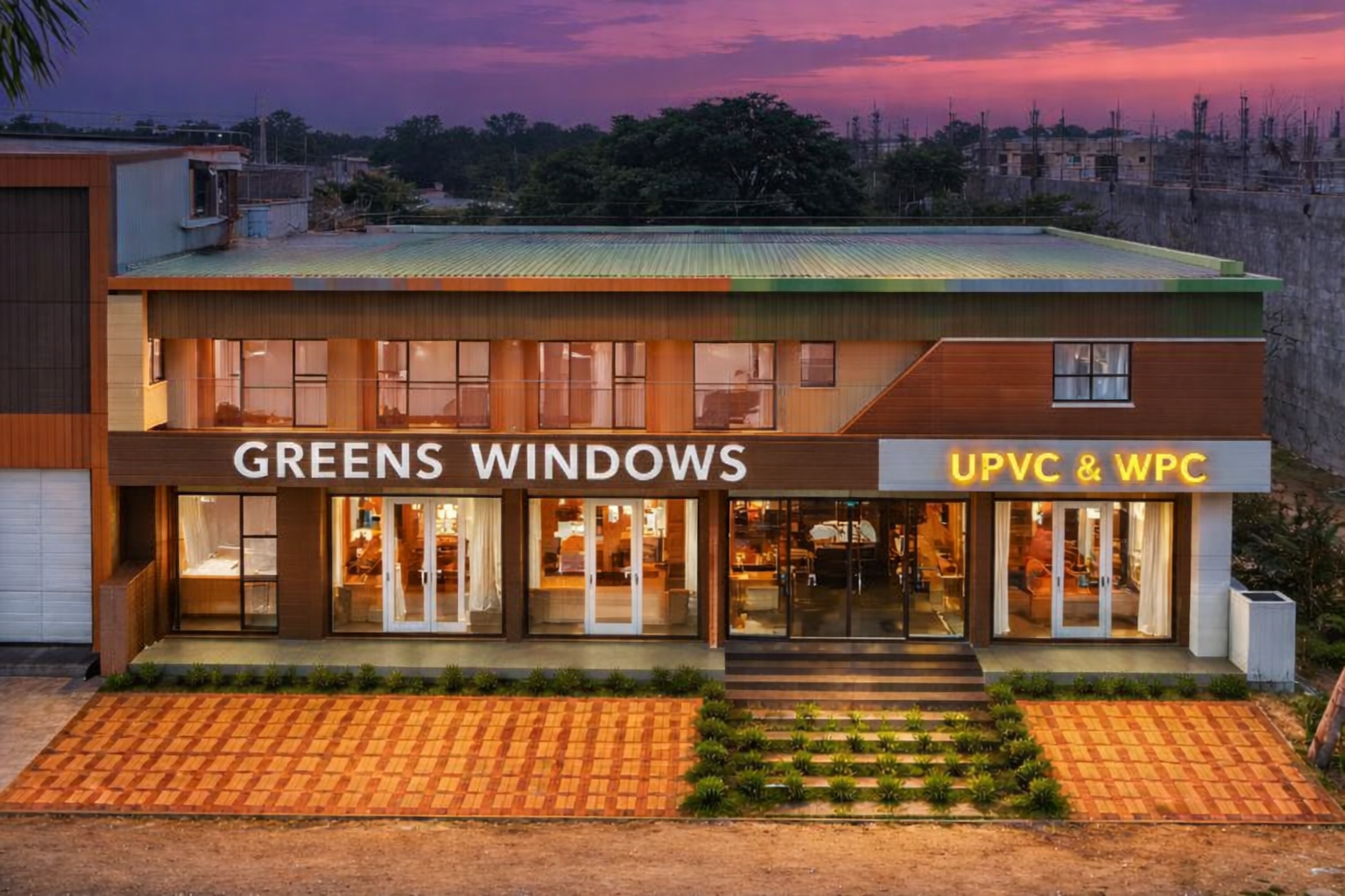 Green's Windows Manufacturing Factory in Theni